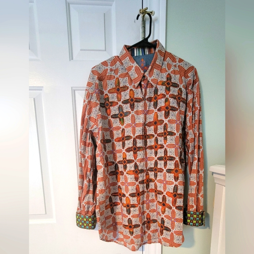 Robert Graham Limited Edition Embroidered XL/TG